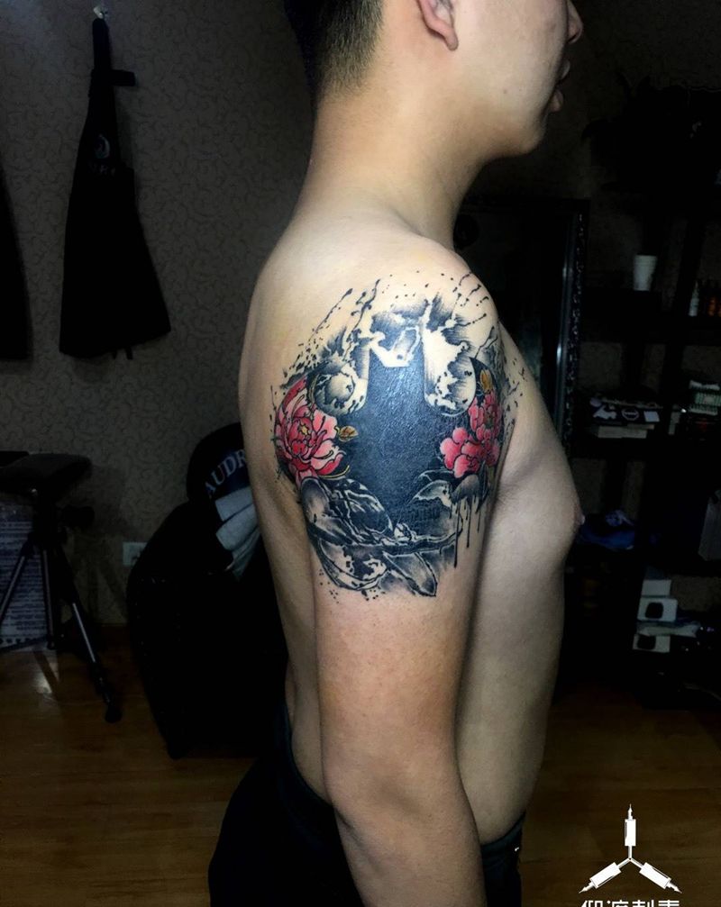 遮盖／作品更新纹身图片_原创纹身图案