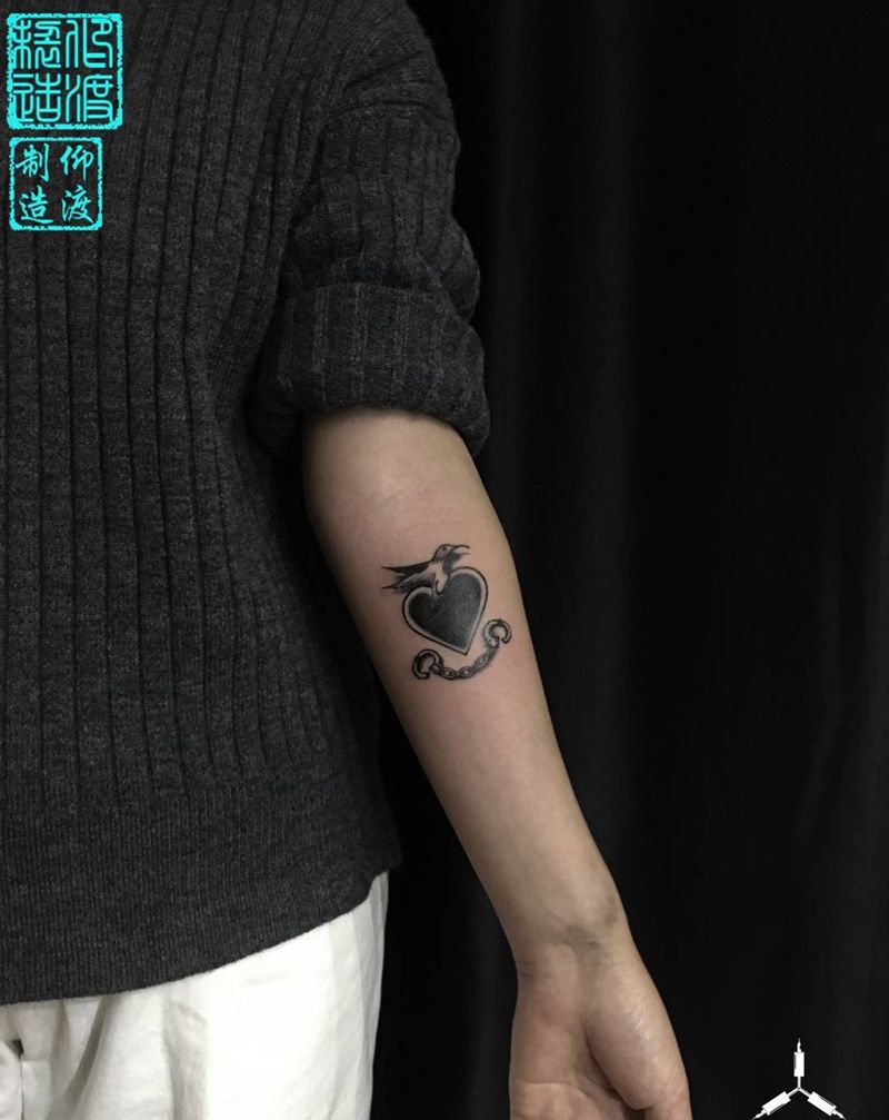 小清新作品纹身图片_手臂小清新纹身图案