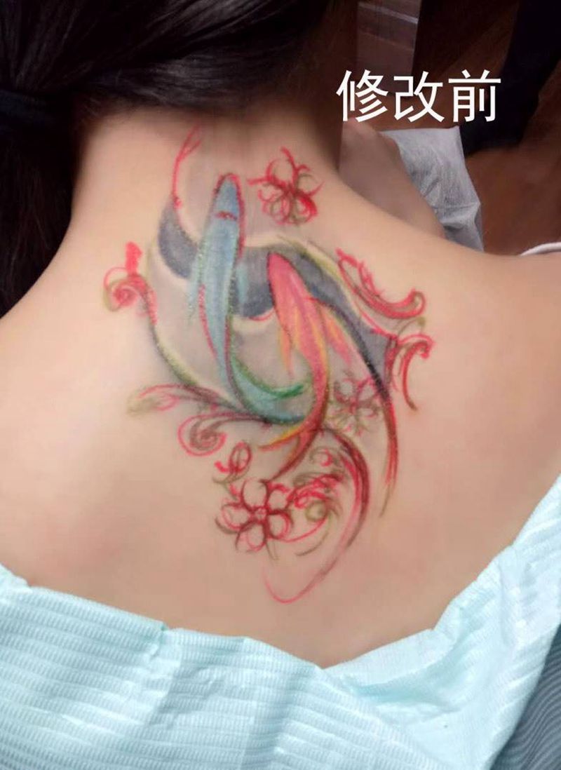 旧图修改纹身图片