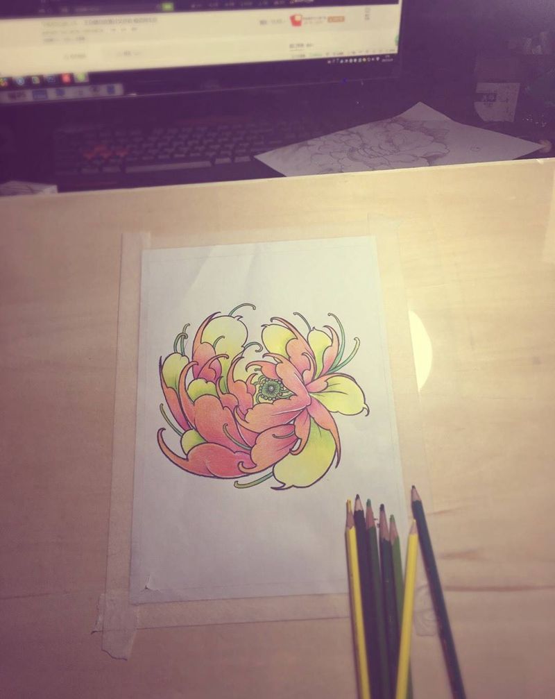 原创手稿  欢迎来约纹身图片_原创纹身图案