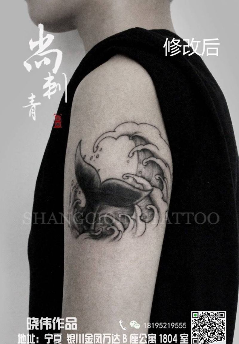 修改图纹身图片_成品手臂欧美清新原创纹身图案