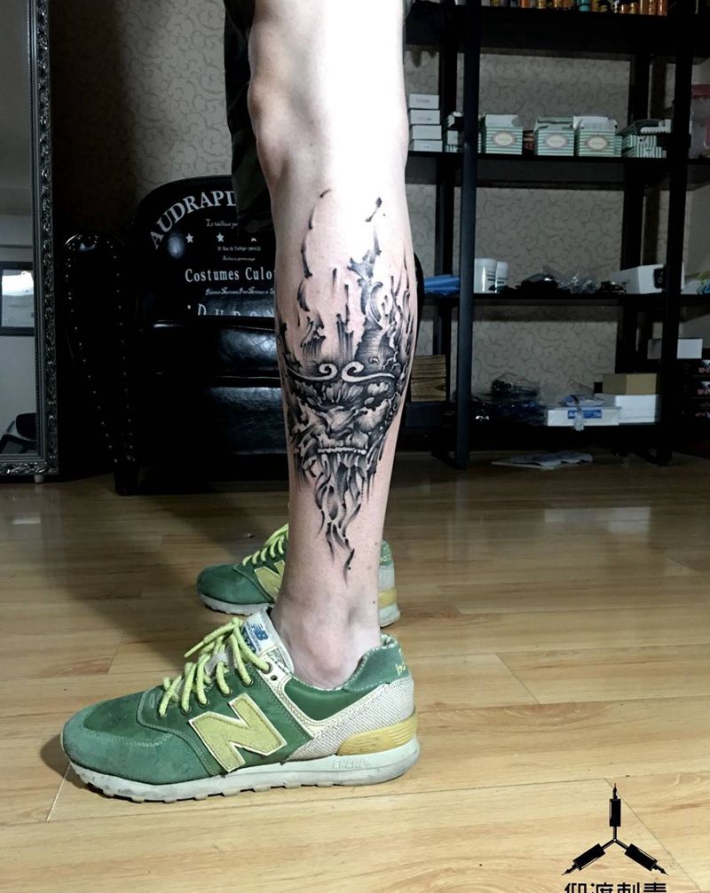 斗战胜佛 完成纹身图片_原创纹身图案