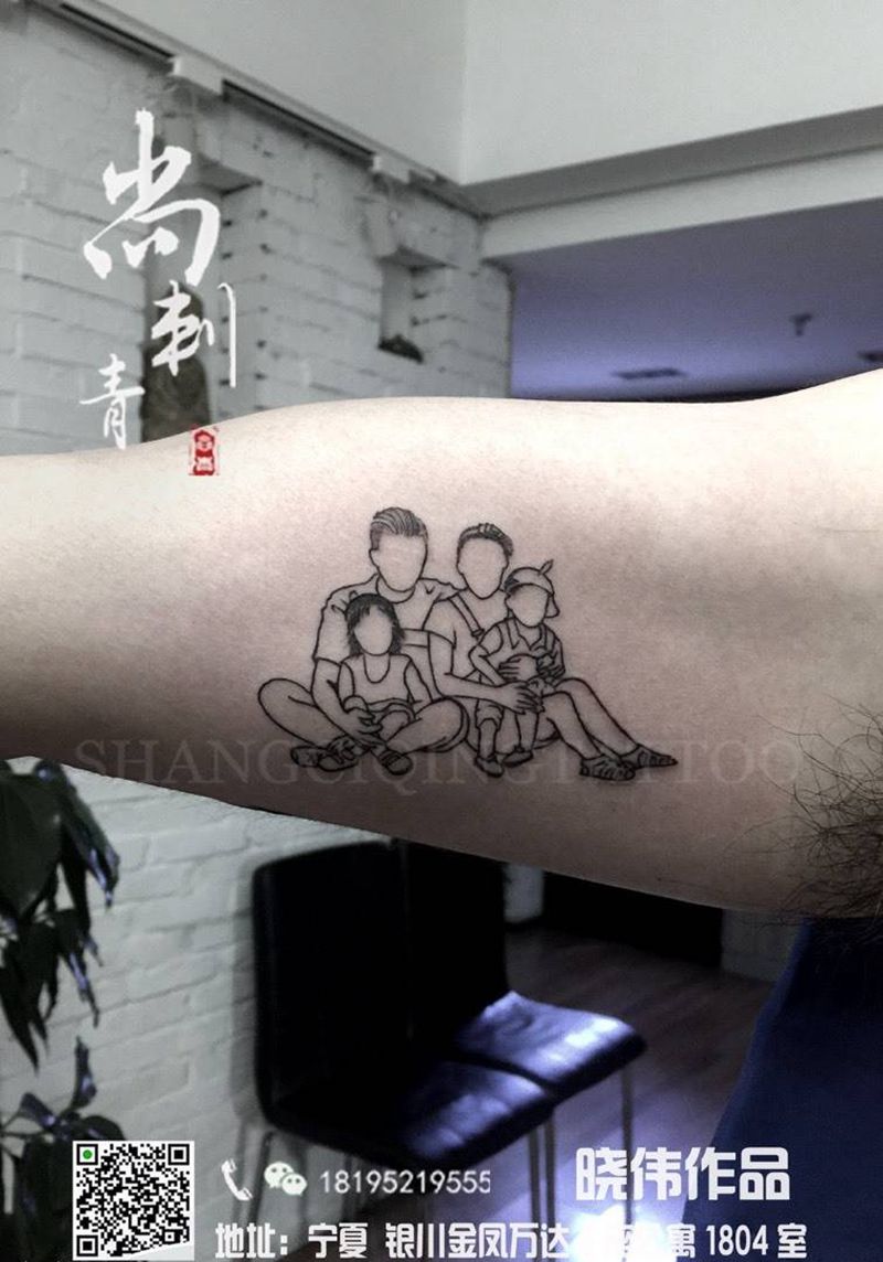 简笔画纹身图片