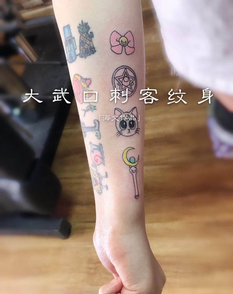 海文作品纹身图片