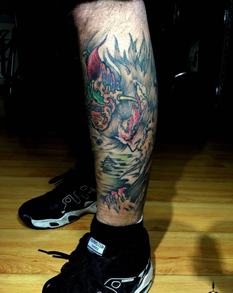 本店作品恢复后纹身图片_原创纹身图案