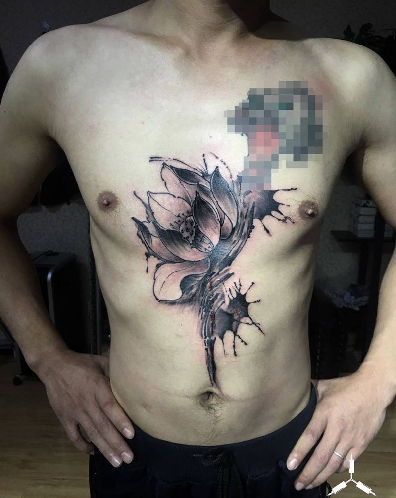 遮盖作品纹身图片_原创纹身图案