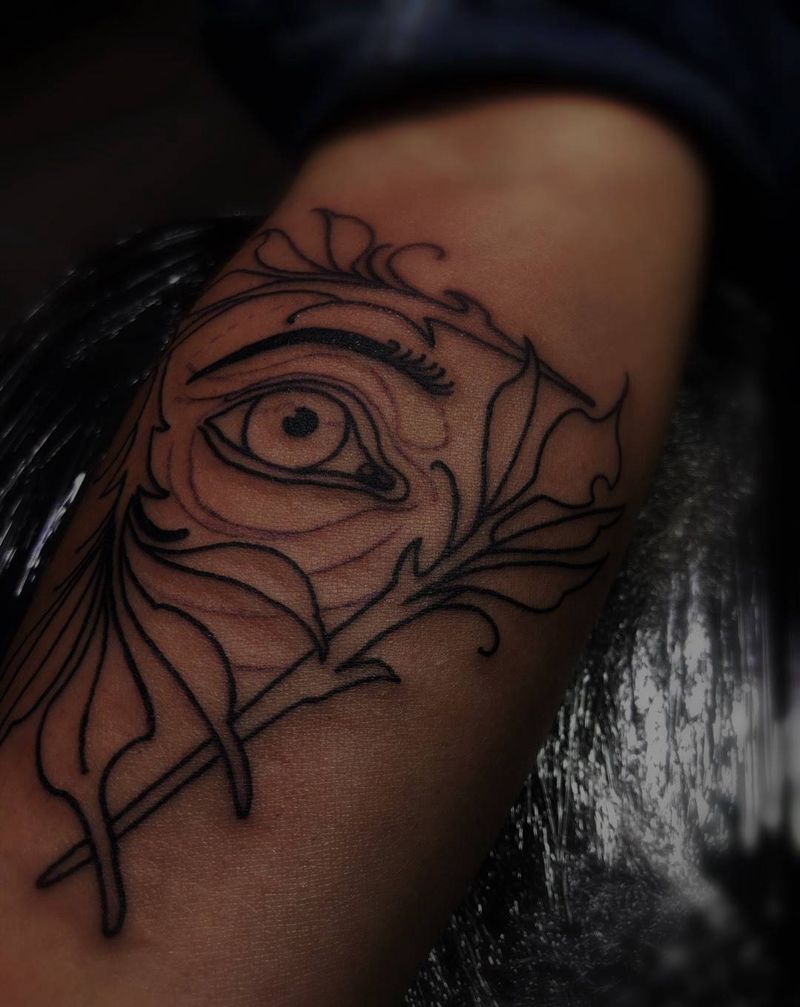 上帝之眼纹身图片