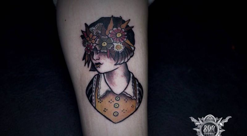 Old school纹身图片