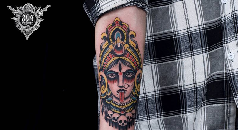 Oldschool纹身图片_手臂纹身图案