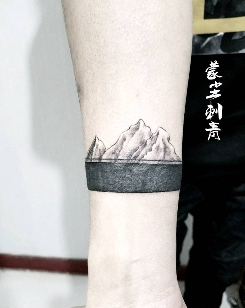 风景点刺遮盖失败纹身纹身图片