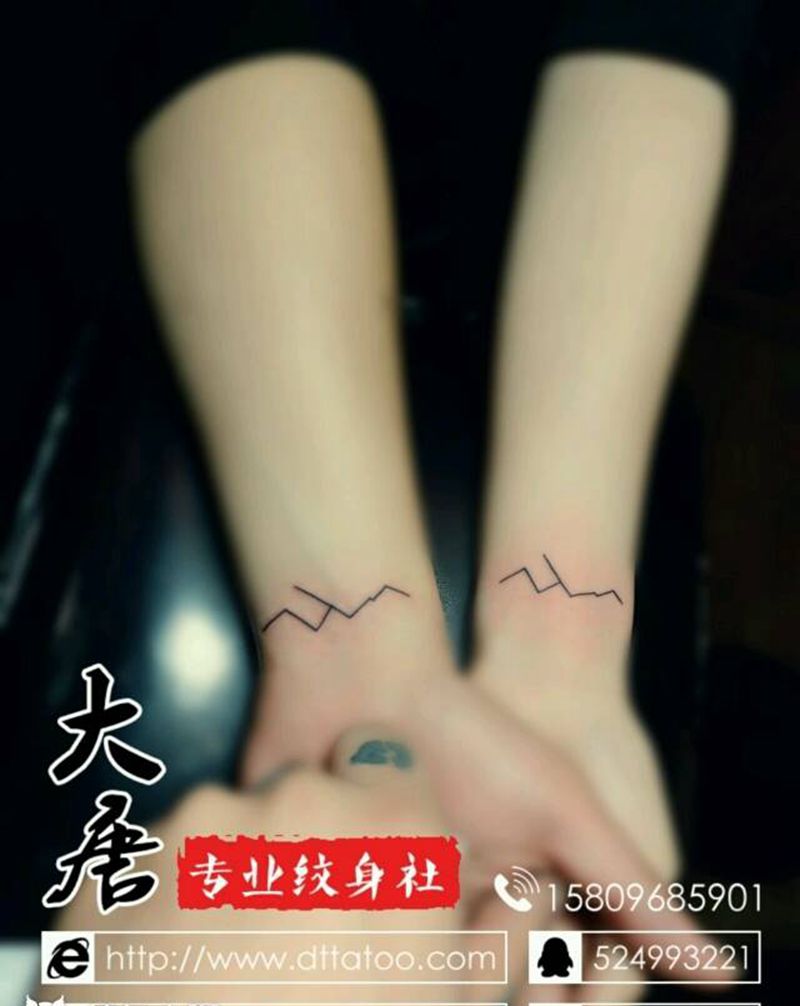 情侣纹身图片_银川￥150大唐纹身图案