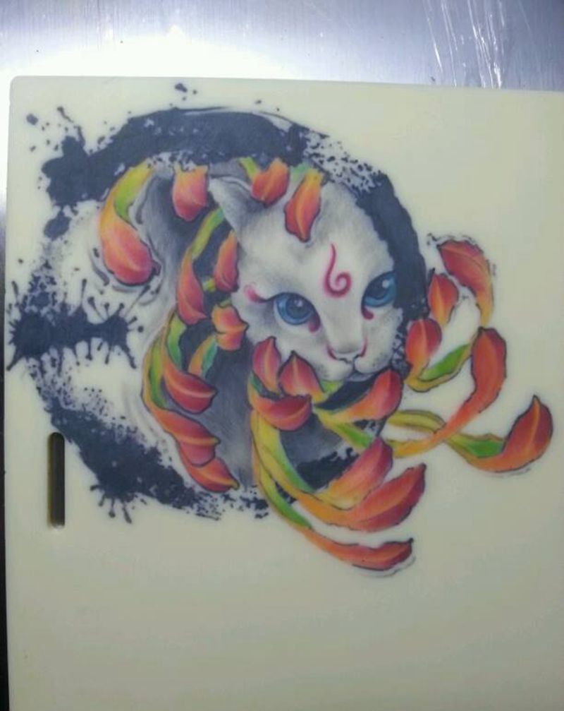 最近的小练习纹身图片