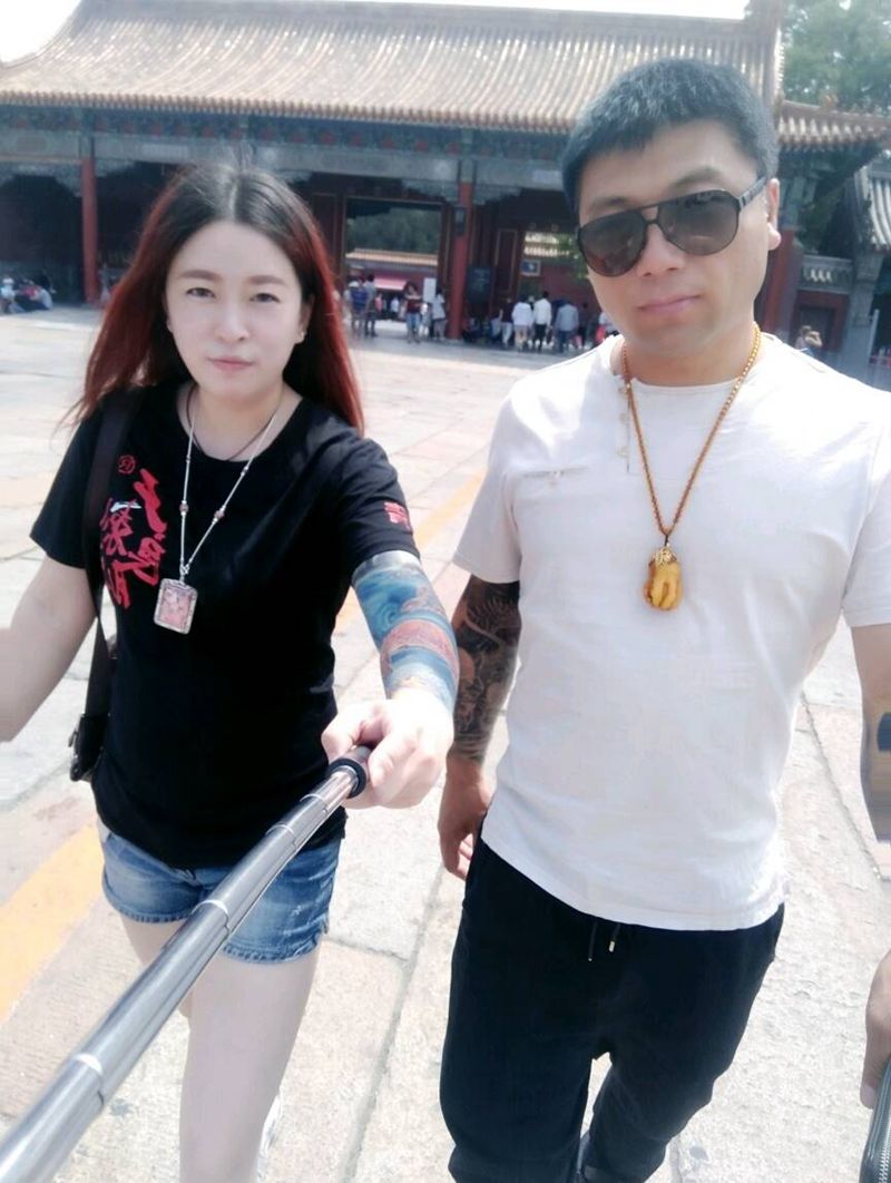 刘强老师一起去故宫纹身图片