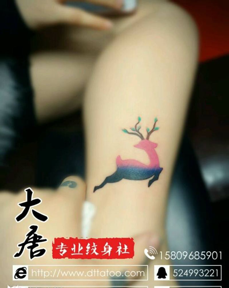 禄纹身图片_银川￥400大唐纹身图案