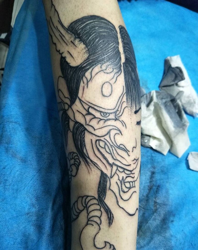 包小图部分未完成纹身图片