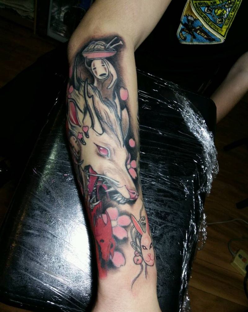 小白龙纹身图片