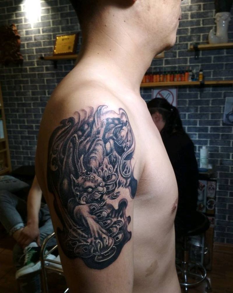 今日作品纹身图片