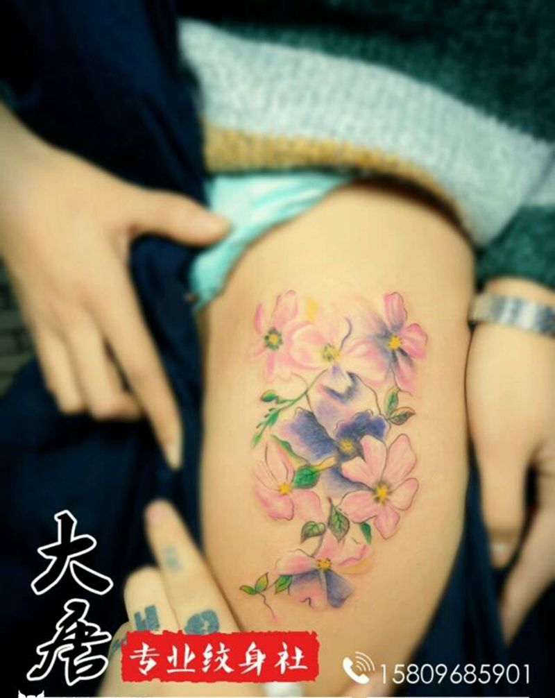 彩纹身图片_银川大唐￥700纹身图案