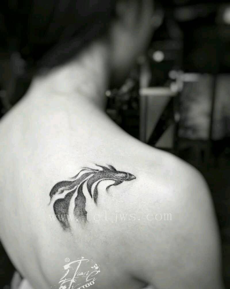 鱼纹身图片