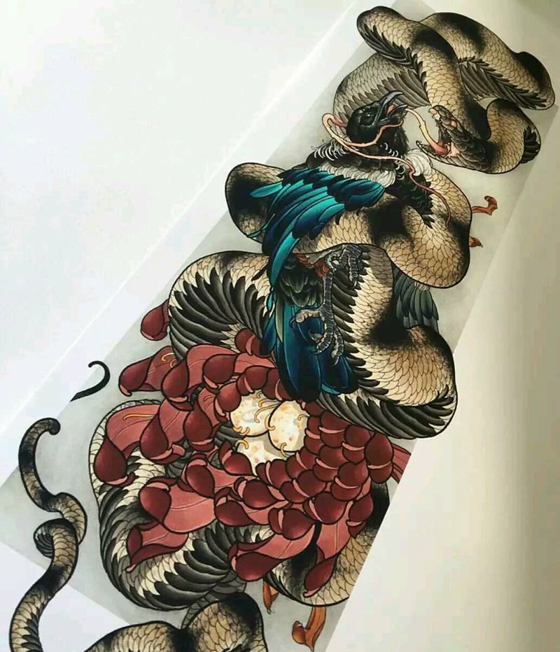 手稿分享纹身图片_手稿插画纹身图案