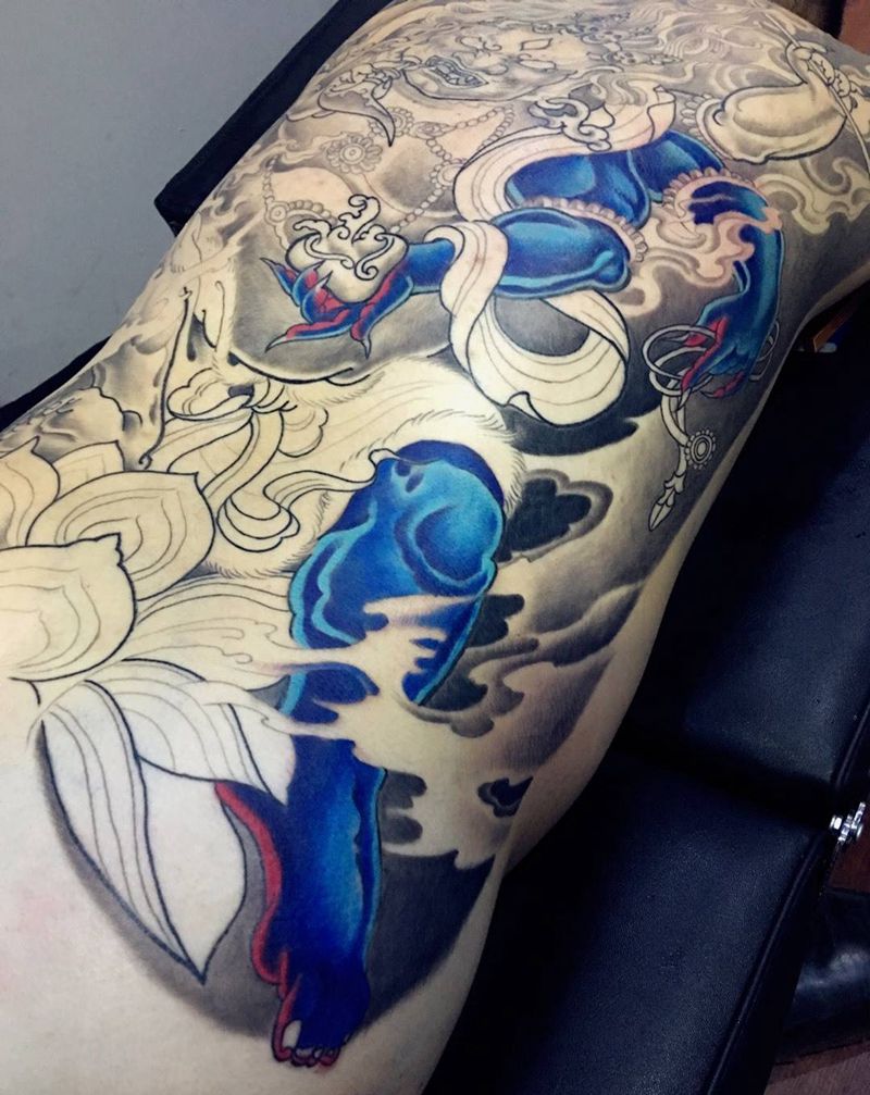 马哈嘎拉纹身图片