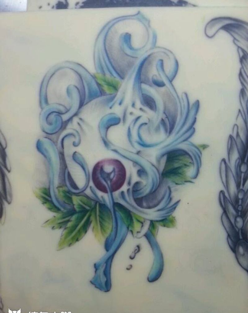 最近一些练习纹身图片