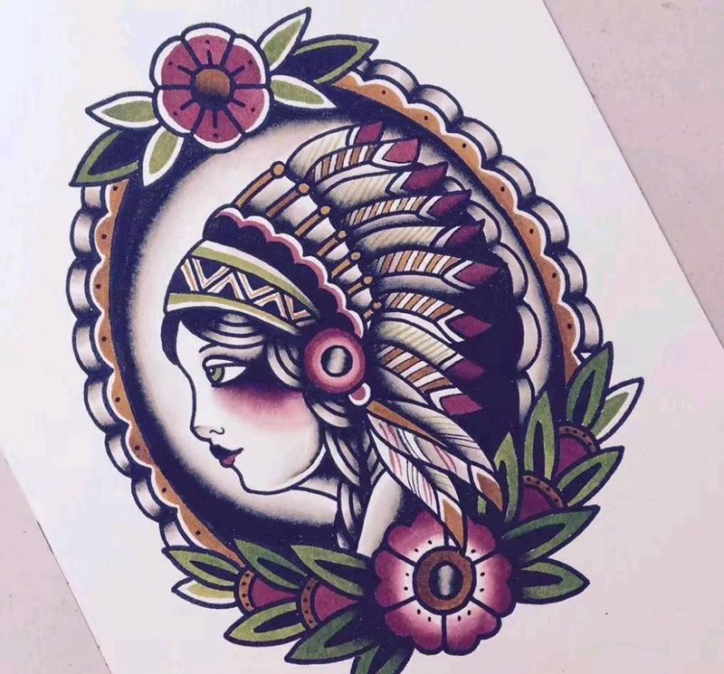 欧美感觉的手稿，你有没有心动纹身图片_欧美手稿纹身图案