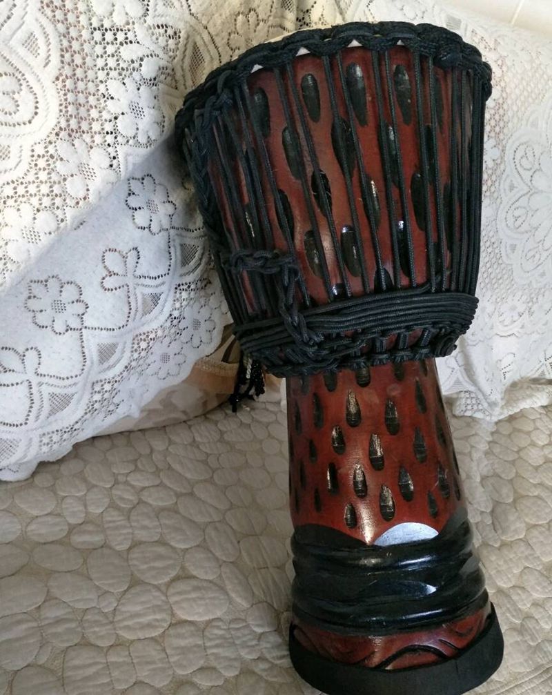 我和我的鼓，晒一下纹身图片_性感美女师自拍纹身图案