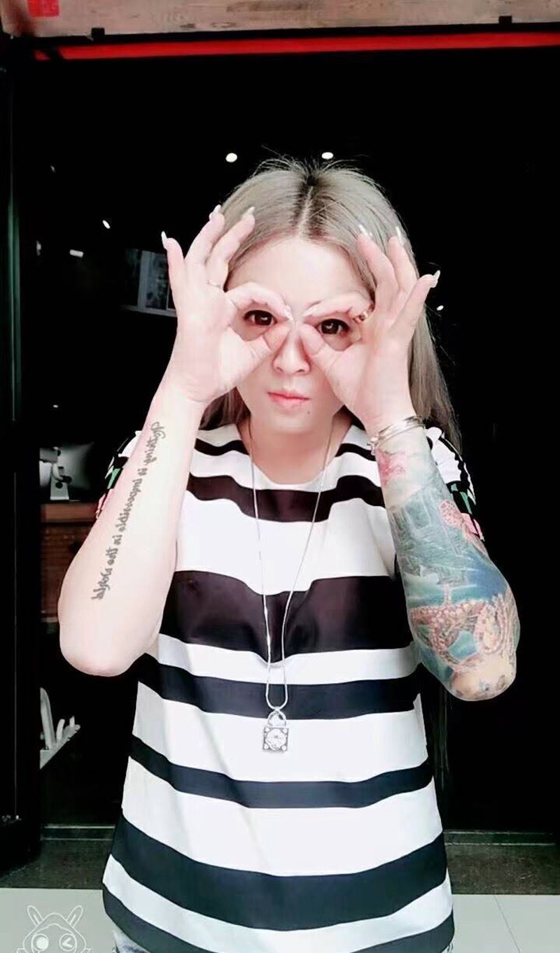 我自己纹身图片