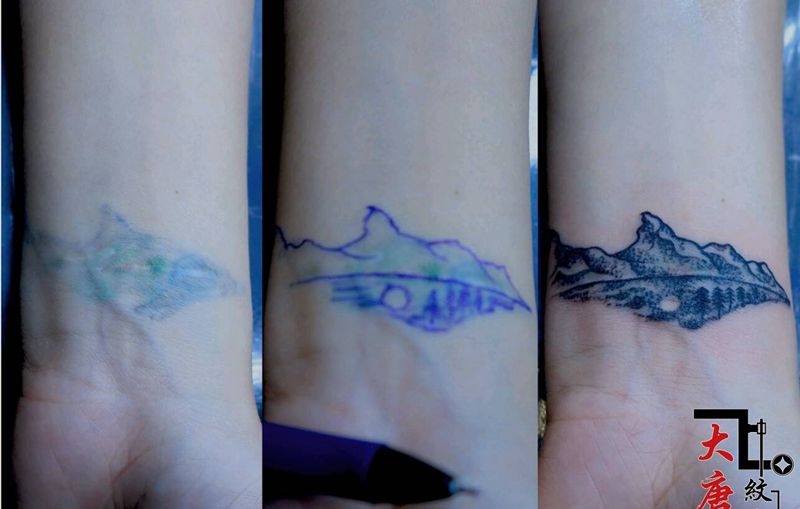 纹身遮盖纹身图片_银川刺青大唐纹身图案