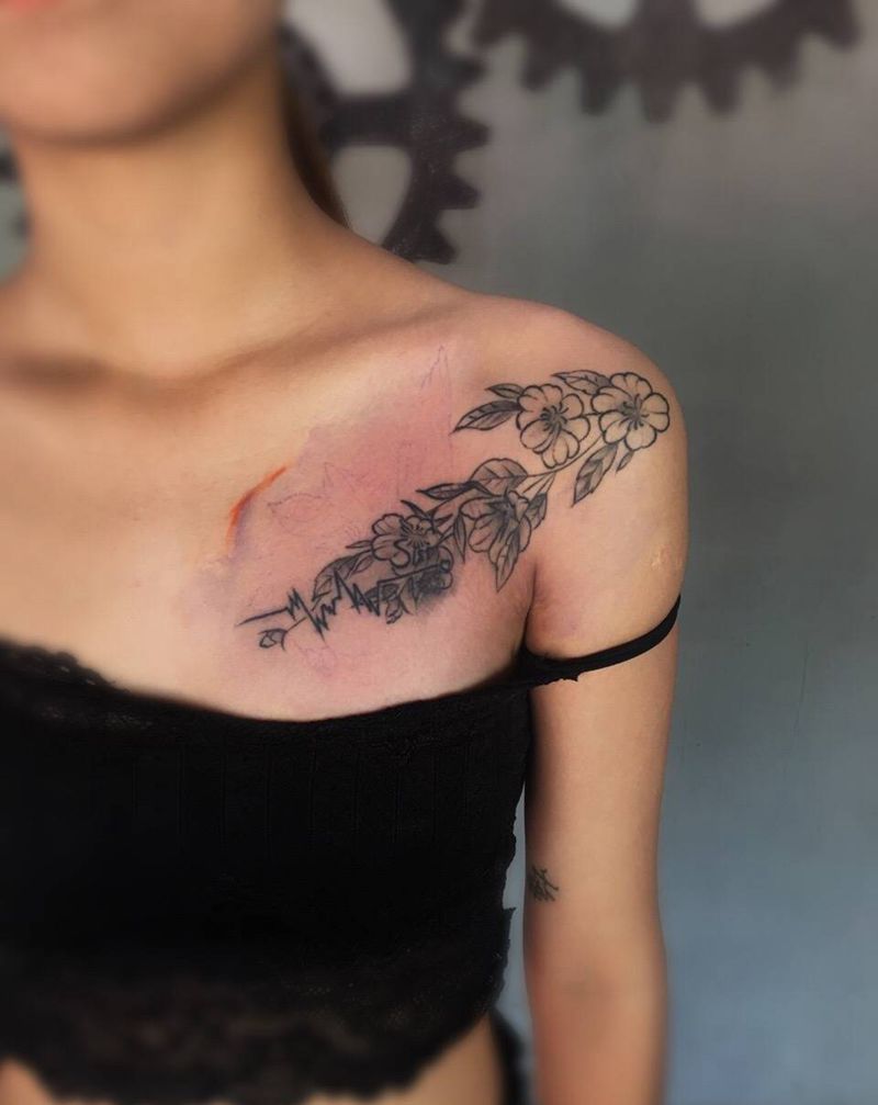 遮盖添加纹身图片