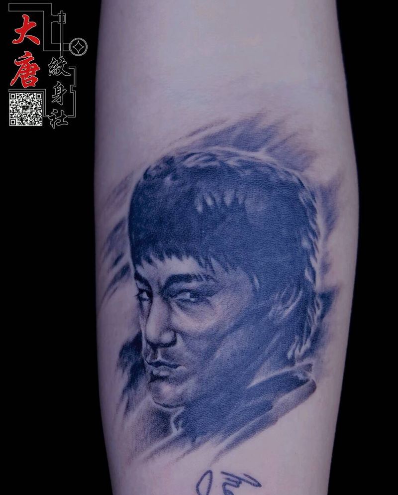 李纹身图片_银川刺青大唐纹身图案