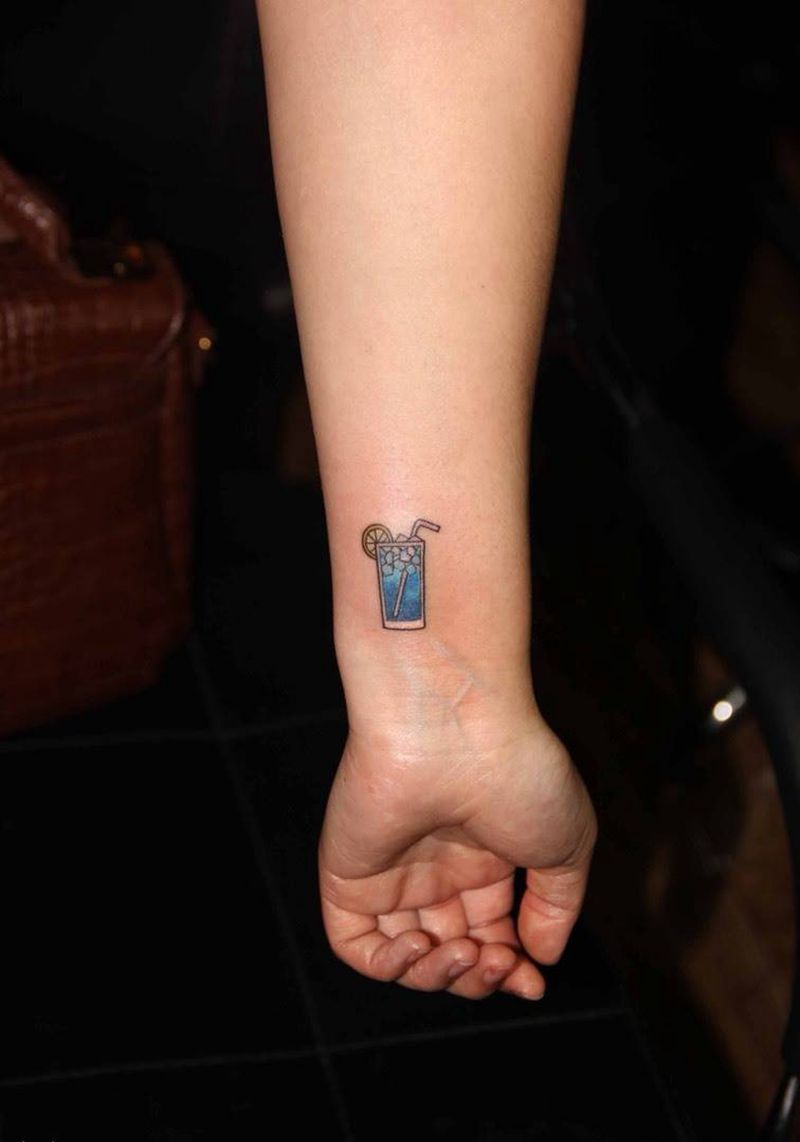 饮料小纹身纹身图片