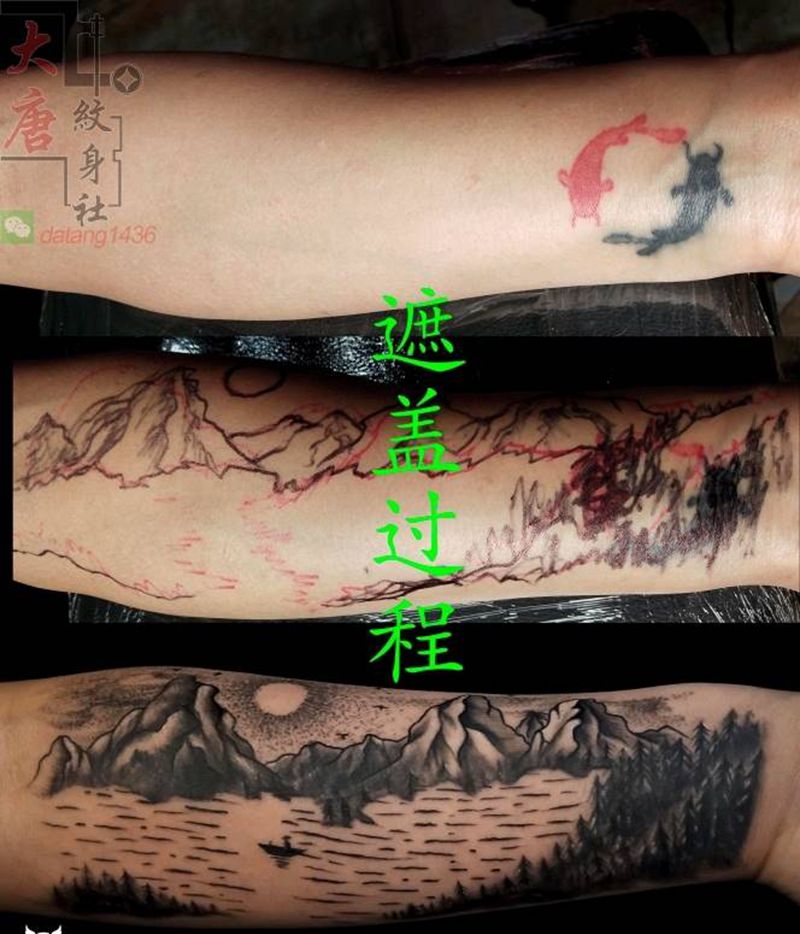 遮盖纹身图片_银川刺青银川纹身图案