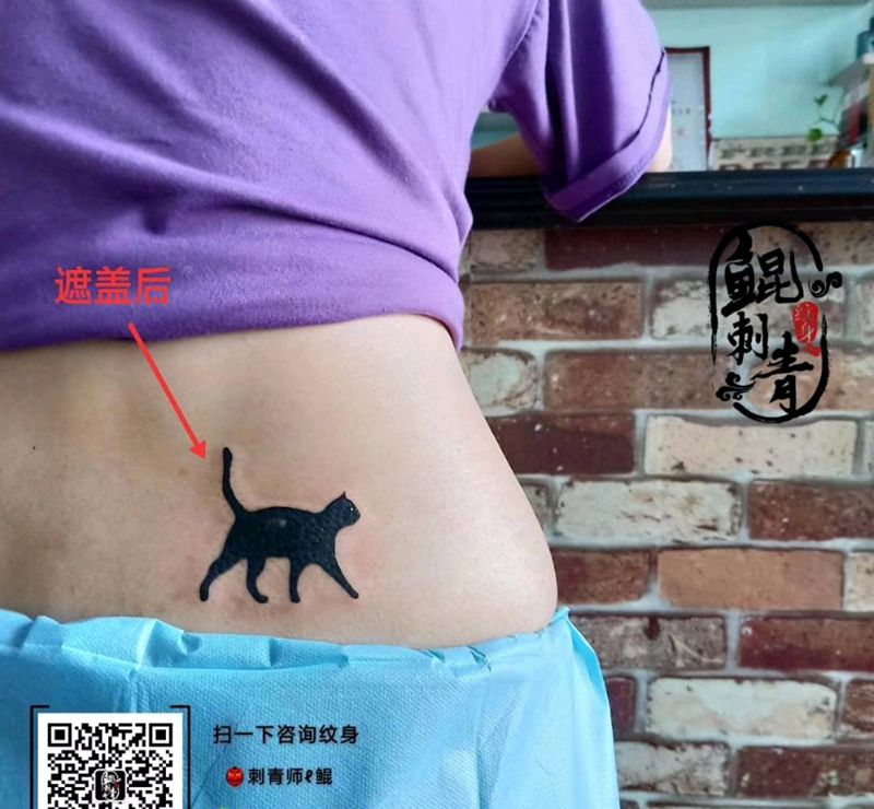 (^･ｪ･^)纹身图片_腰部图腾纹身图案