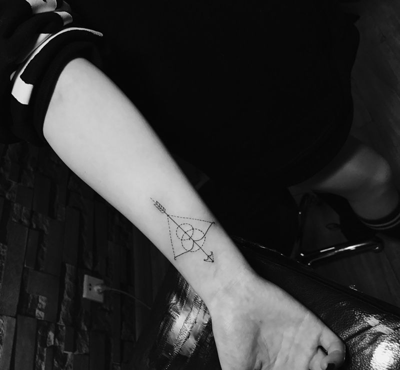 星座-射手座纹身图片