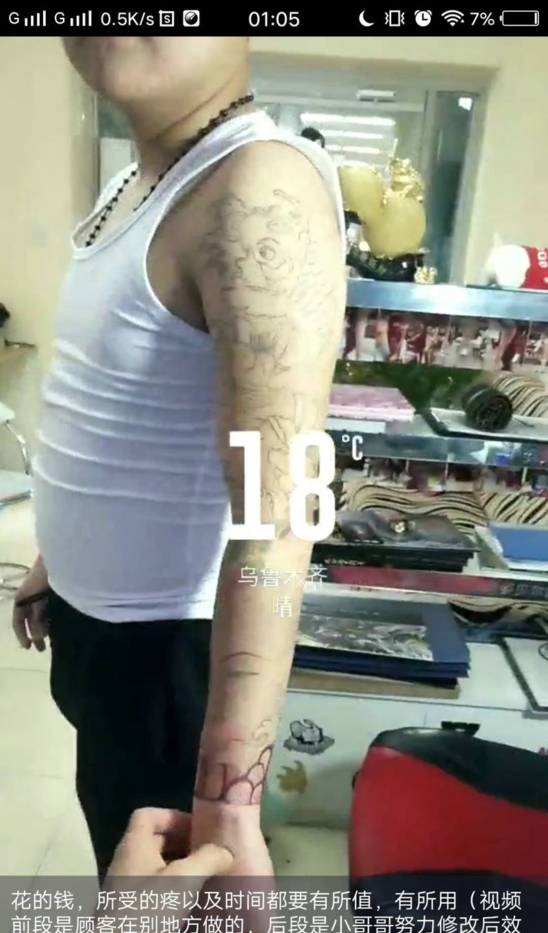 花臂修改添加纹身图片_手臂传统动物人物静物鬼神宗教原创成品纹身图案