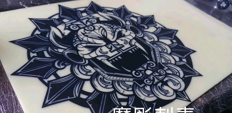 练习皮纹身图片_图腾纹身图案