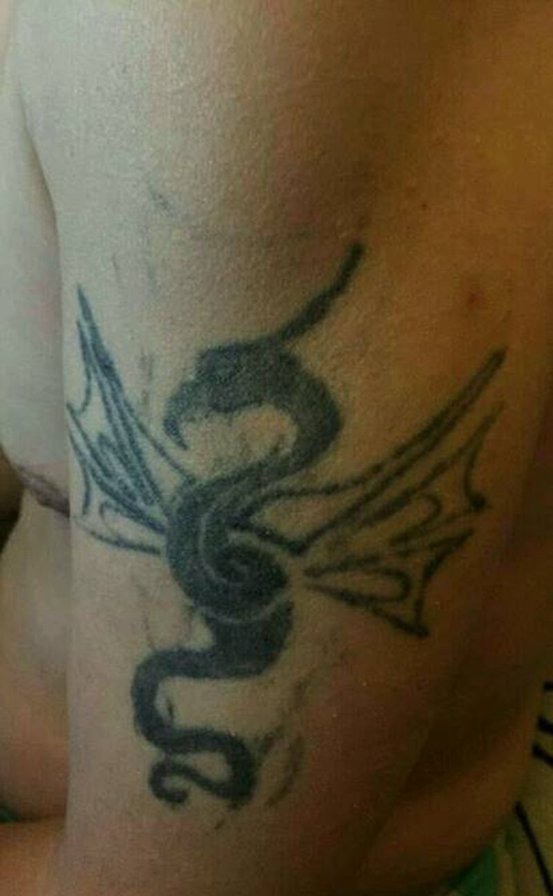 象神遮盖纹身纹身图片