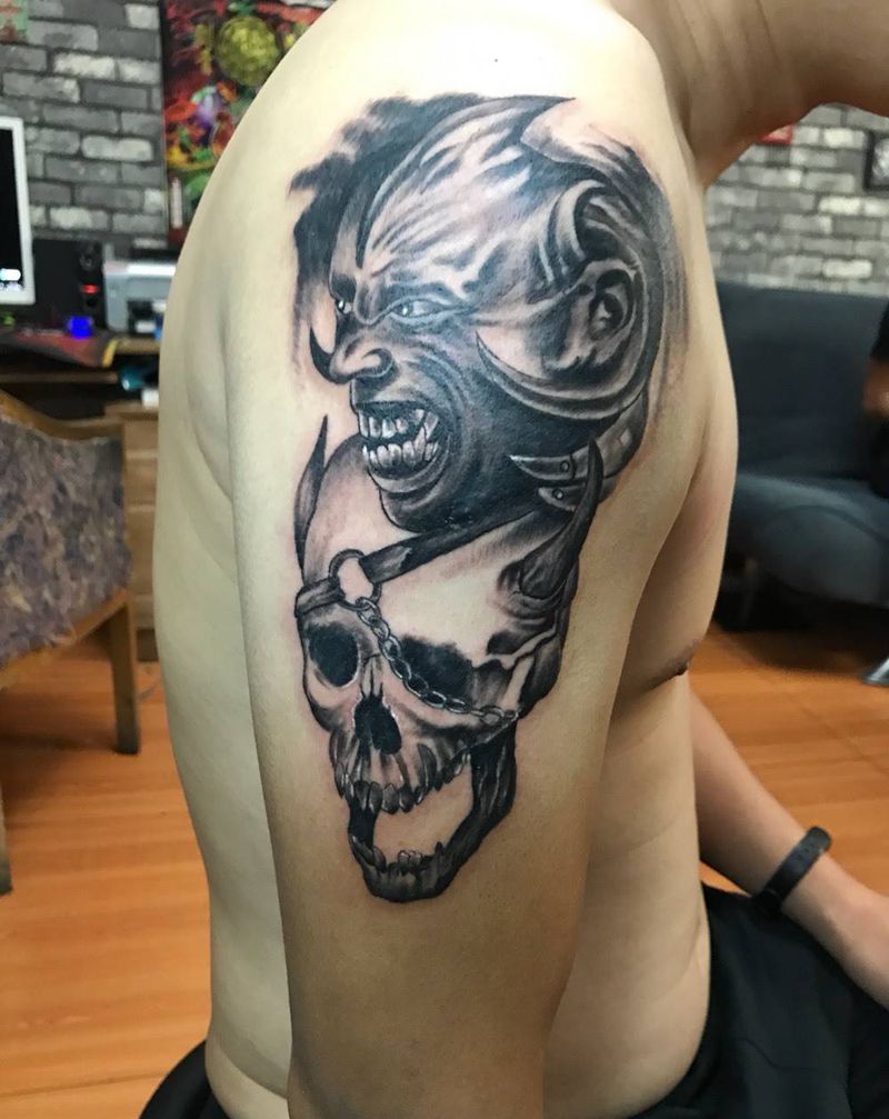 欧美写实纹身图片