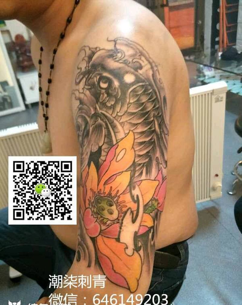 最近的活纹身图片
