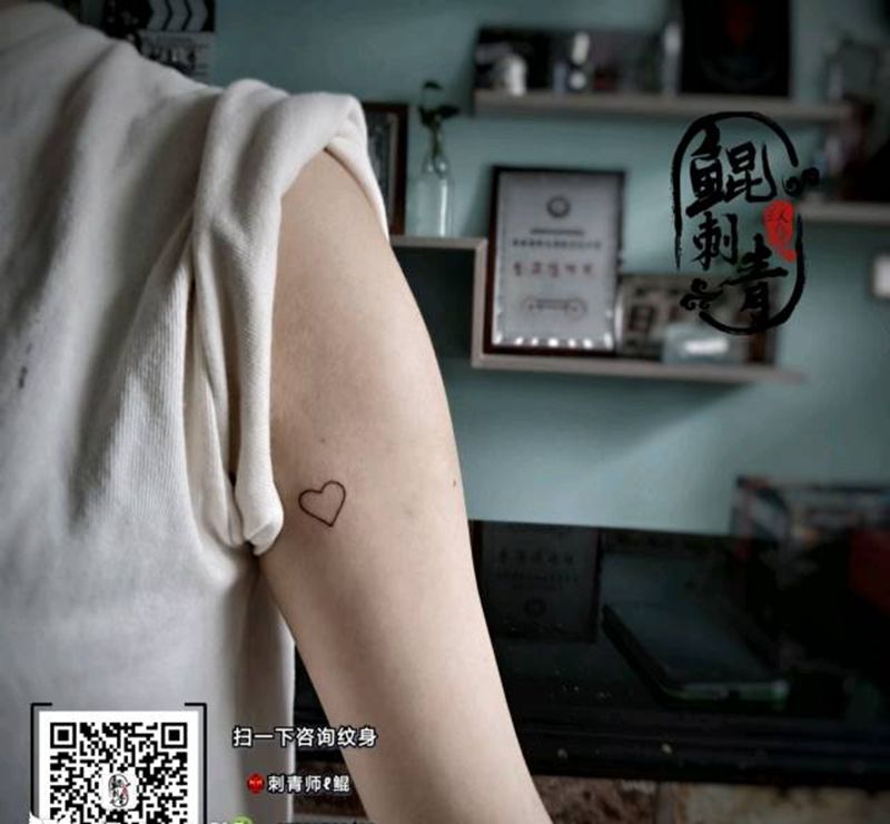 ❤️纹身图片_手臂几何图腾纹身图案