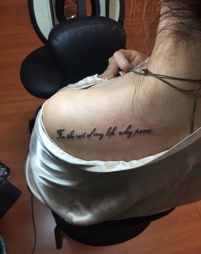 小清新纹身图片