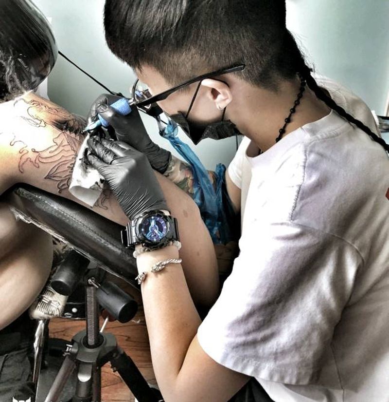 纹身狗的日常纹身图片