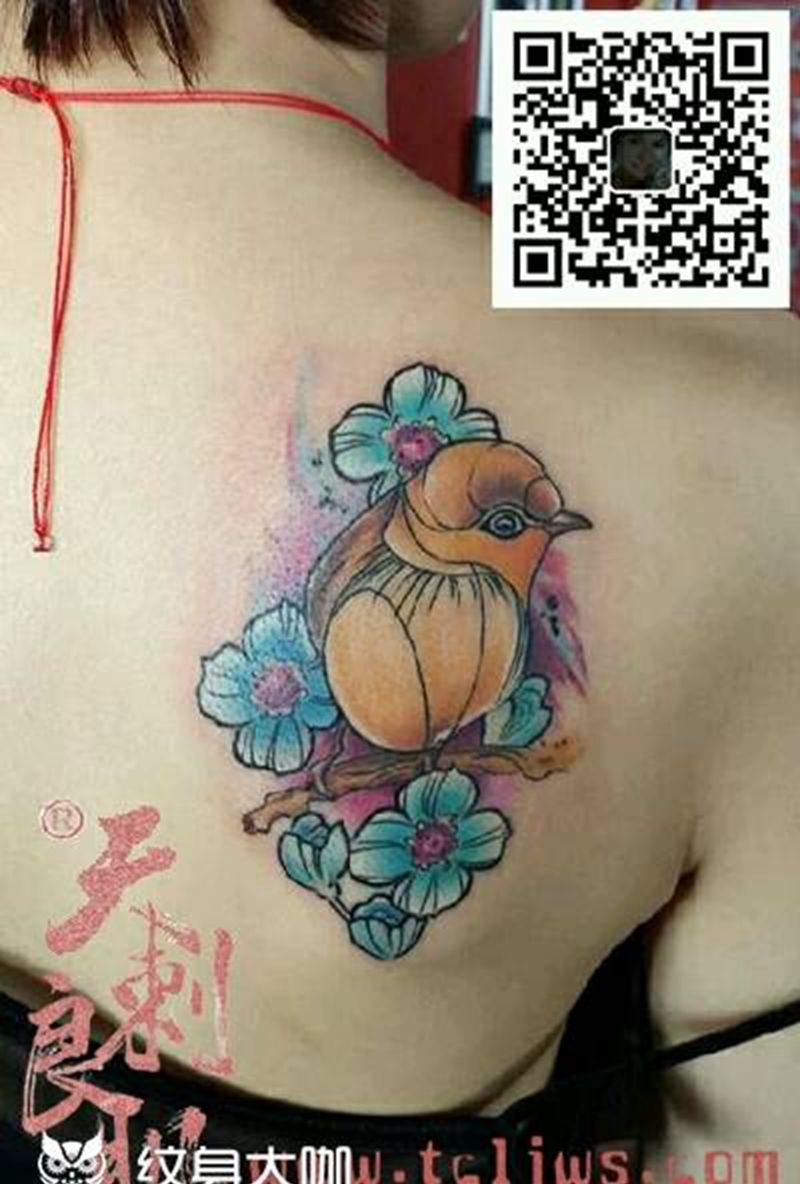 鸟纹身~享受纹身图片