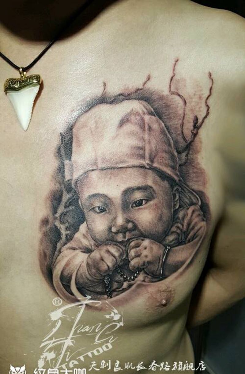 童真－萌萌哒纹身图片