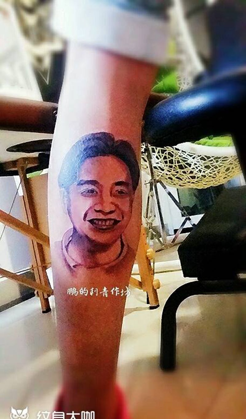 张国荣纹身图片