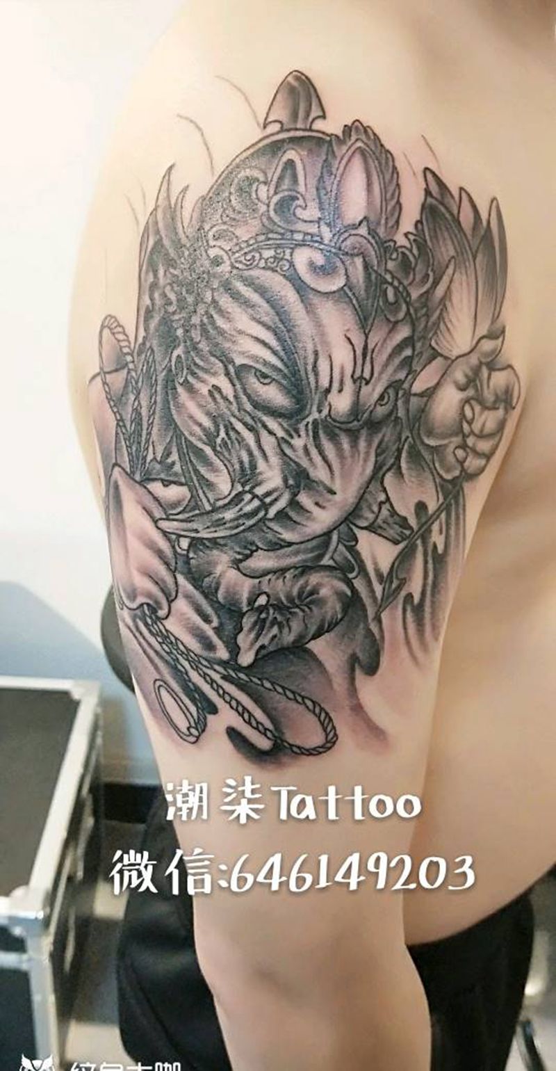 象神纹身图片