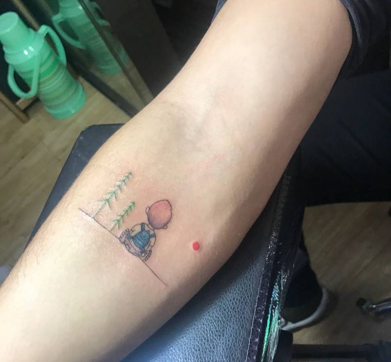 小清新纹身图片