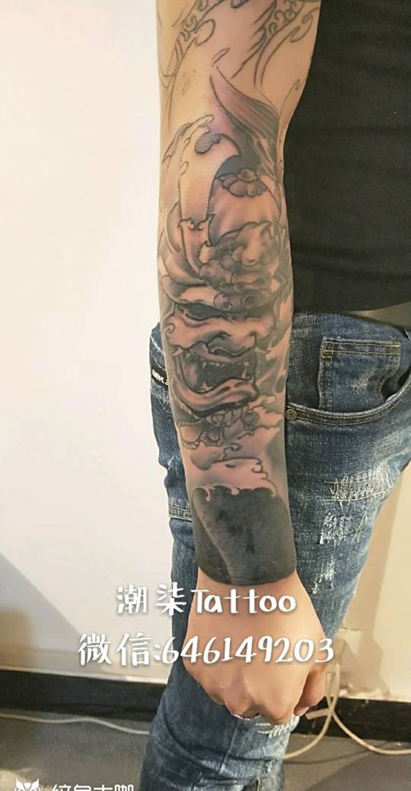 花臂纹身图片